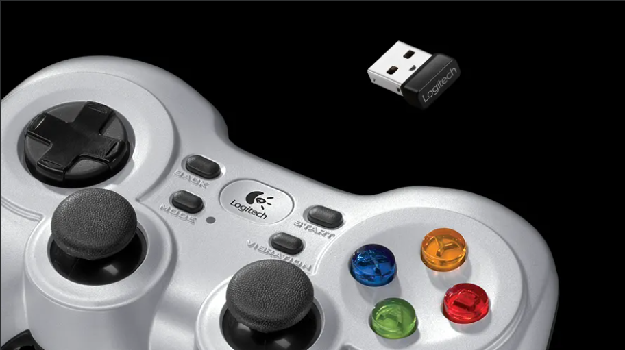 GamePad Logitech với KẾT NỐI KHÔNG DÂY 2.4 GHZ