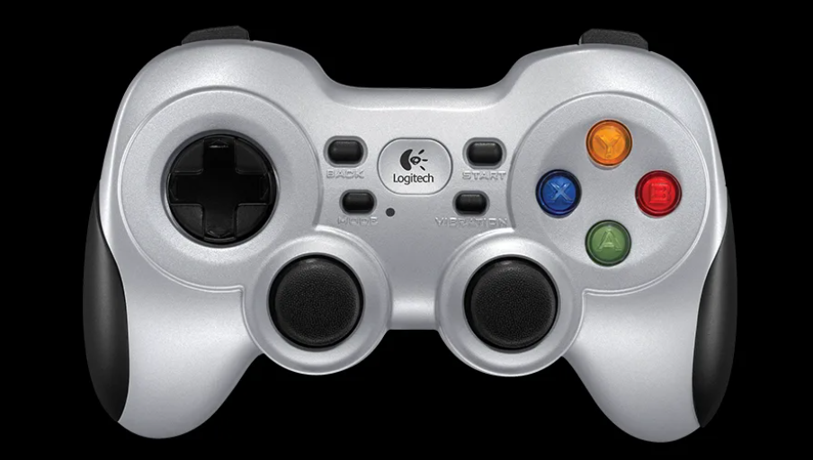 bố cục của tay cầm chơi game logitech f710
